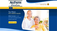 Desktop Screenshot of allfaithhc.com